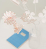 FIELD white large - white | twelve white paper flowers DIY kit