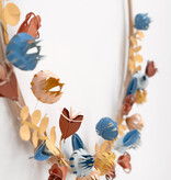 FIELD small - mix | six two-tone paper flowers DIY kit