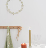 FOLK ornaments - terra-green | DIY set met 20 papieren folkloristische ornamenten