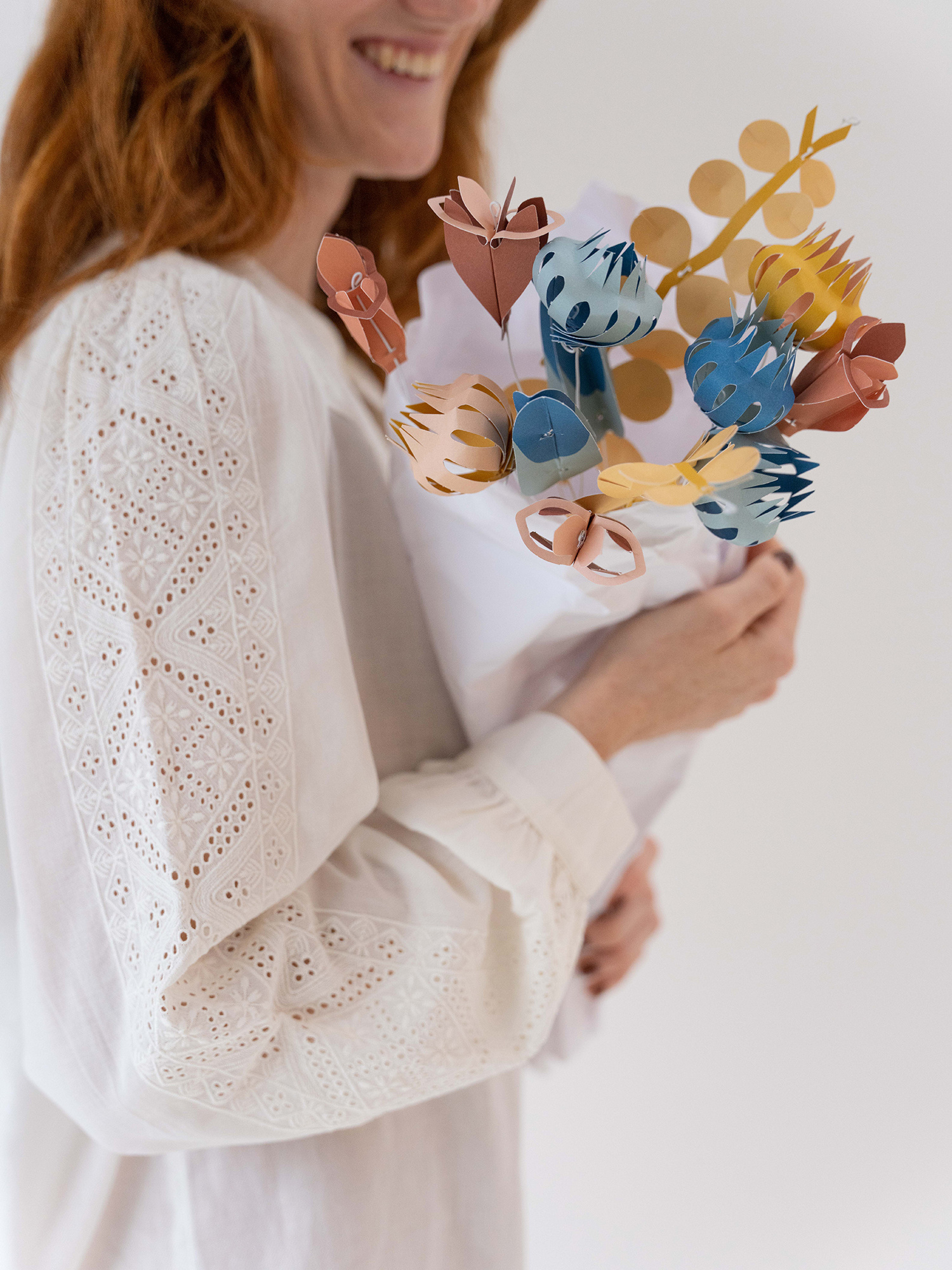 FIELD small mix | DIY set met 6 papieren bloemen
