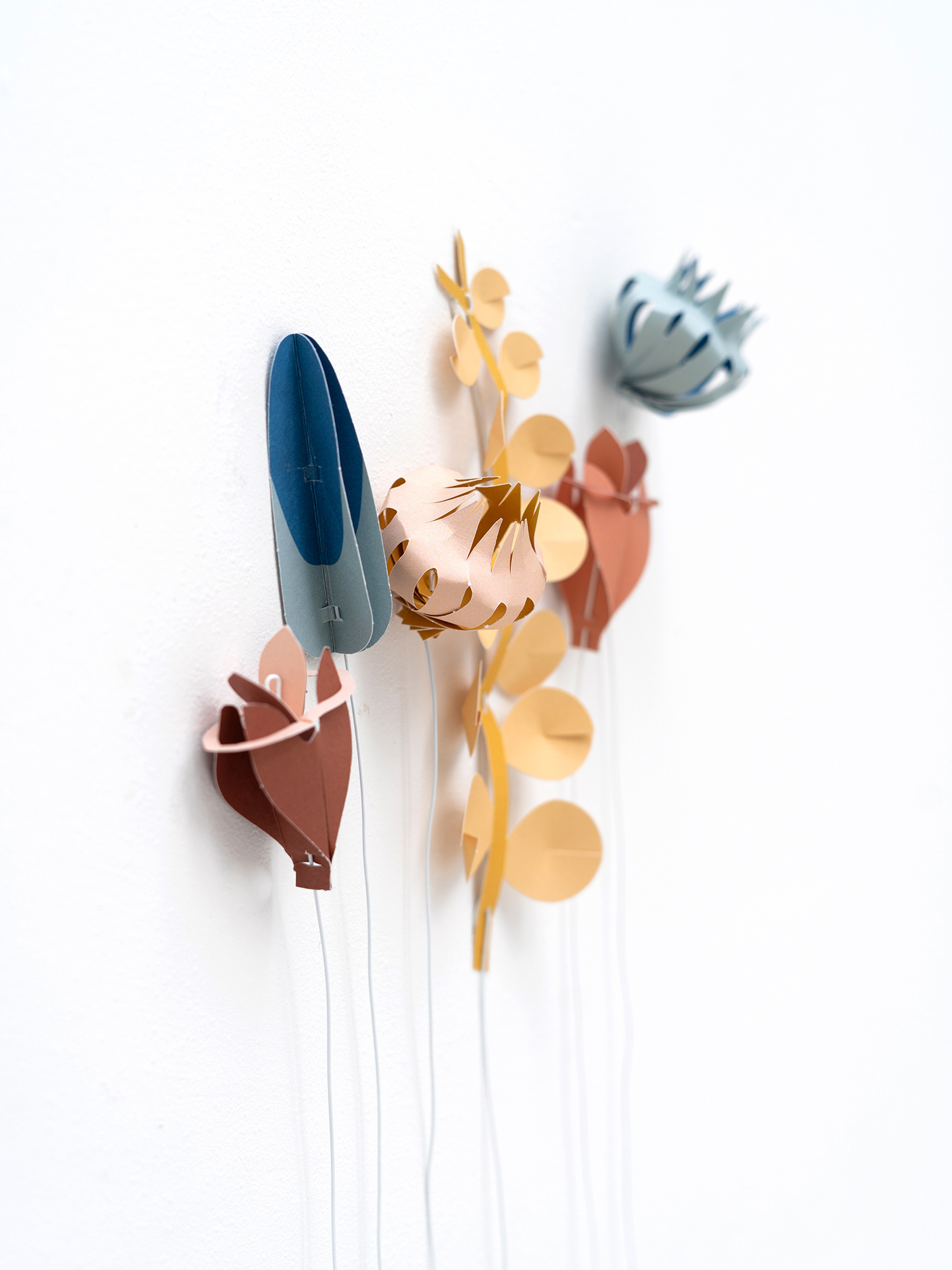 FIELD small mix | DIY set met 6 papieren bloemen