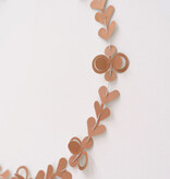 FOLK ornaments - terra-green | DIY set met 20 papieren folkloristische ornamenten