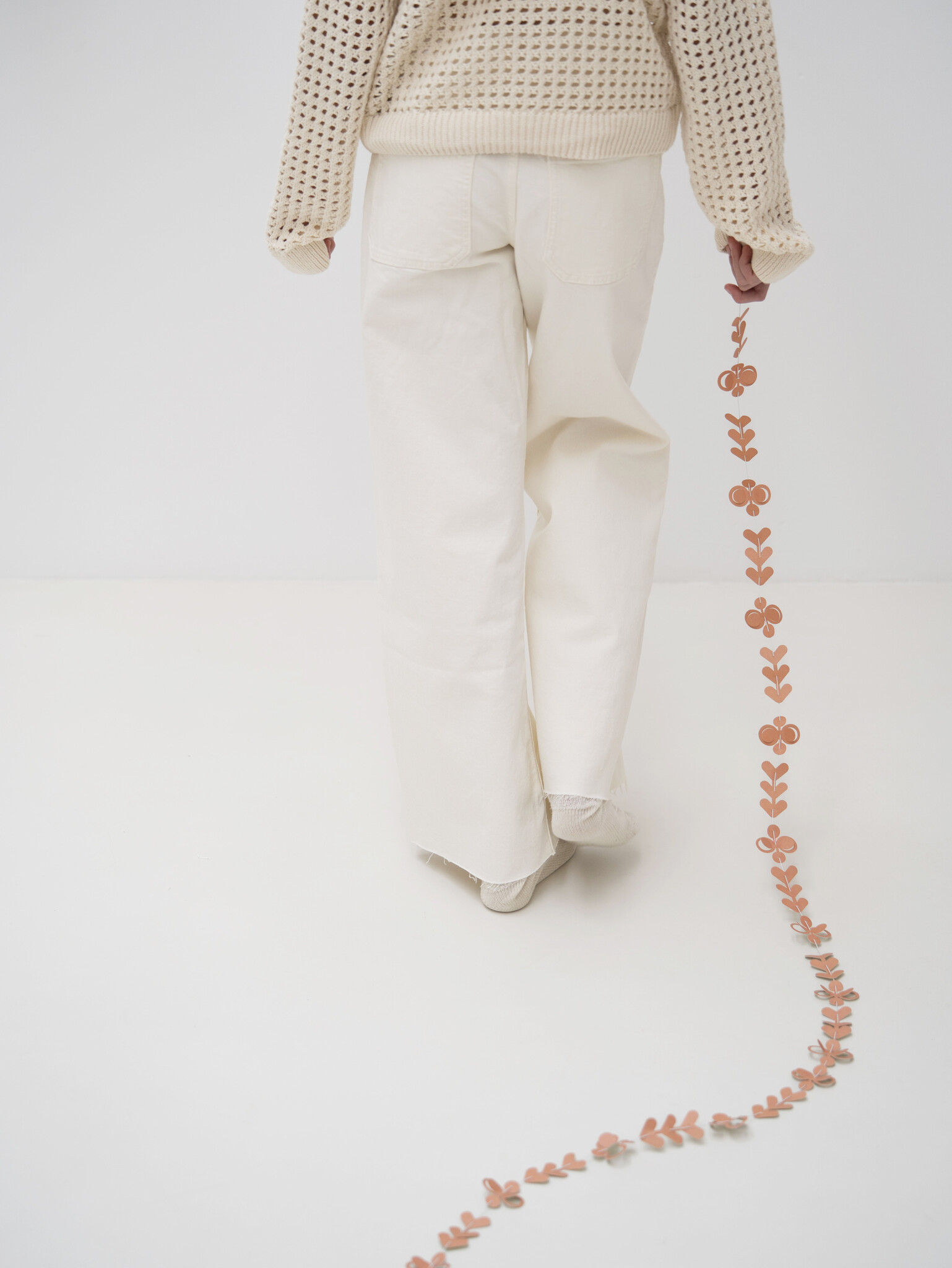 FOLK ornaments - terra-green