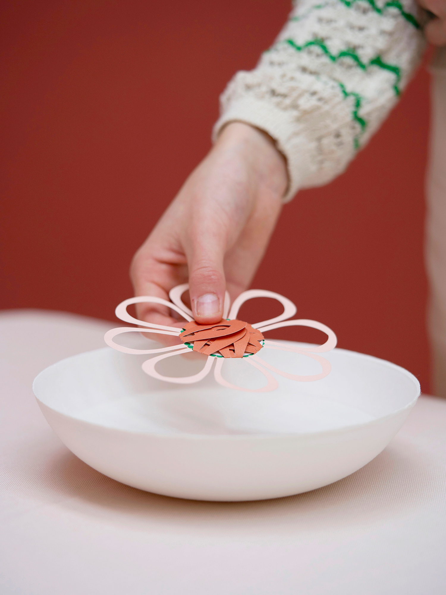 MAGIC flower festive | paper flower card that opens on water