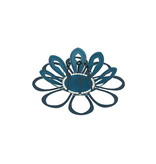 MAGIC flower antique | papieren bloem die zich opent op water