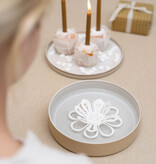 MAGIC flower white | papieren bloem die zich opent op water