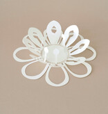 MAGIC flower white | papieren bloem die zich opent op water