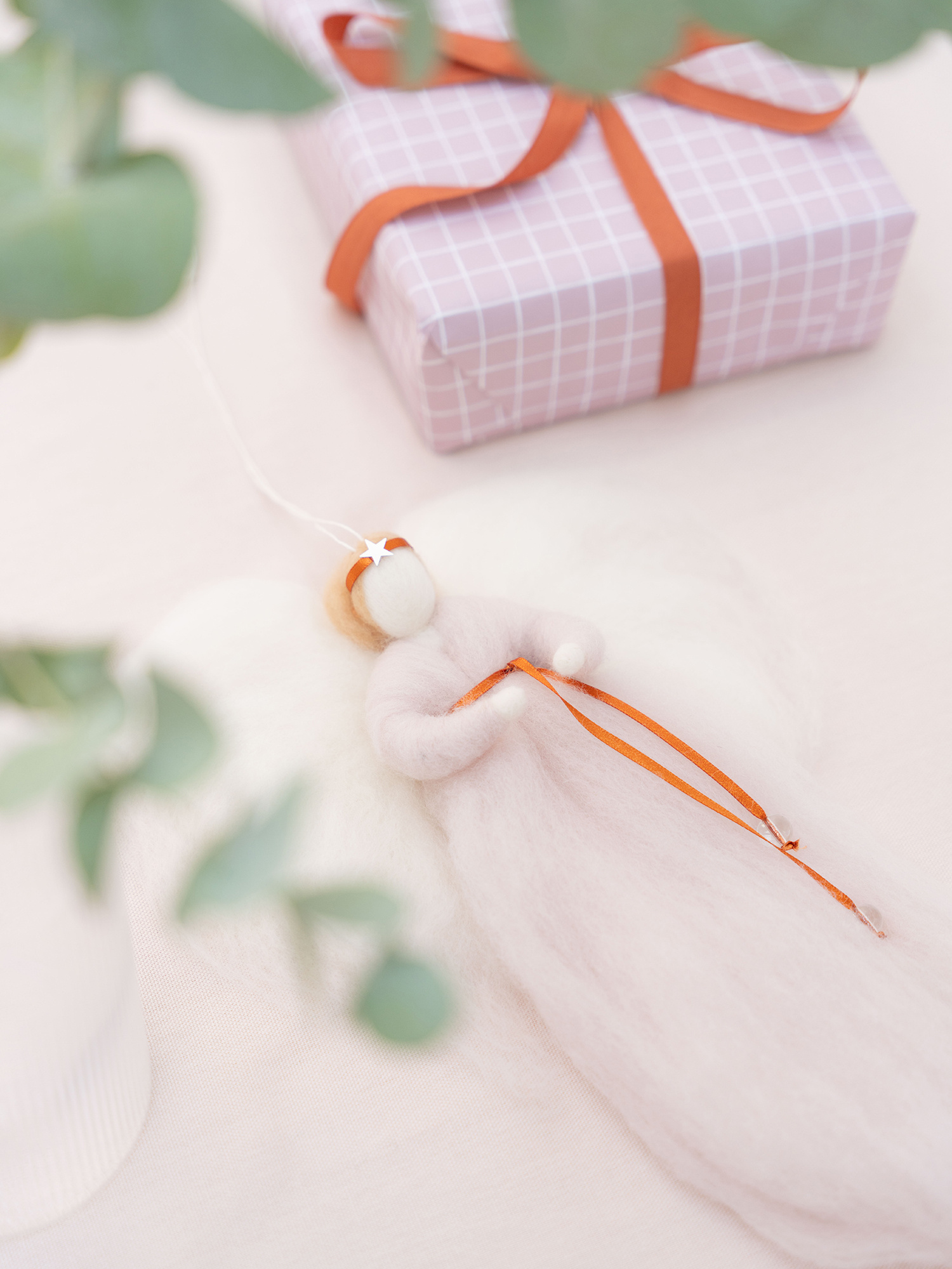 IRINI wool angel - soft pink