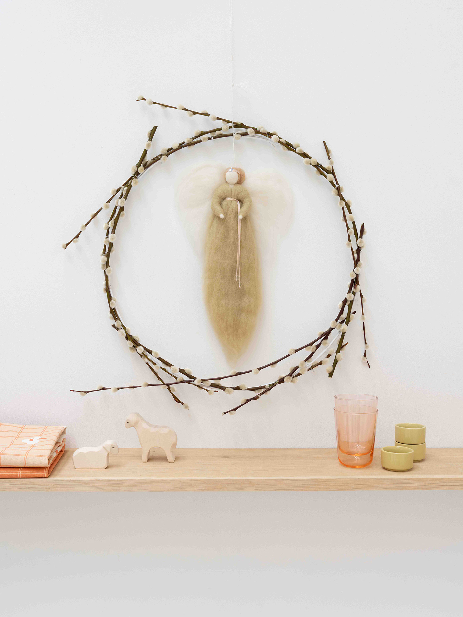 IRINI wool angel - khaki