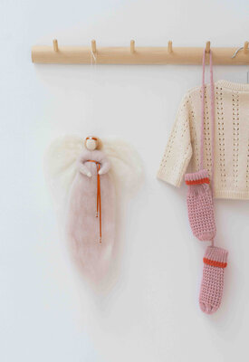 IRINI wool angel - soft pink