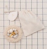 NEST neutral | seven felted merino wool eggs for Easter