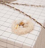 NEST neutral | seven felted merino wool eggs for Easter
