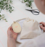 NEST wool eggs pastel | 7 handgemaakte wollen eitjes met nestmateriaal