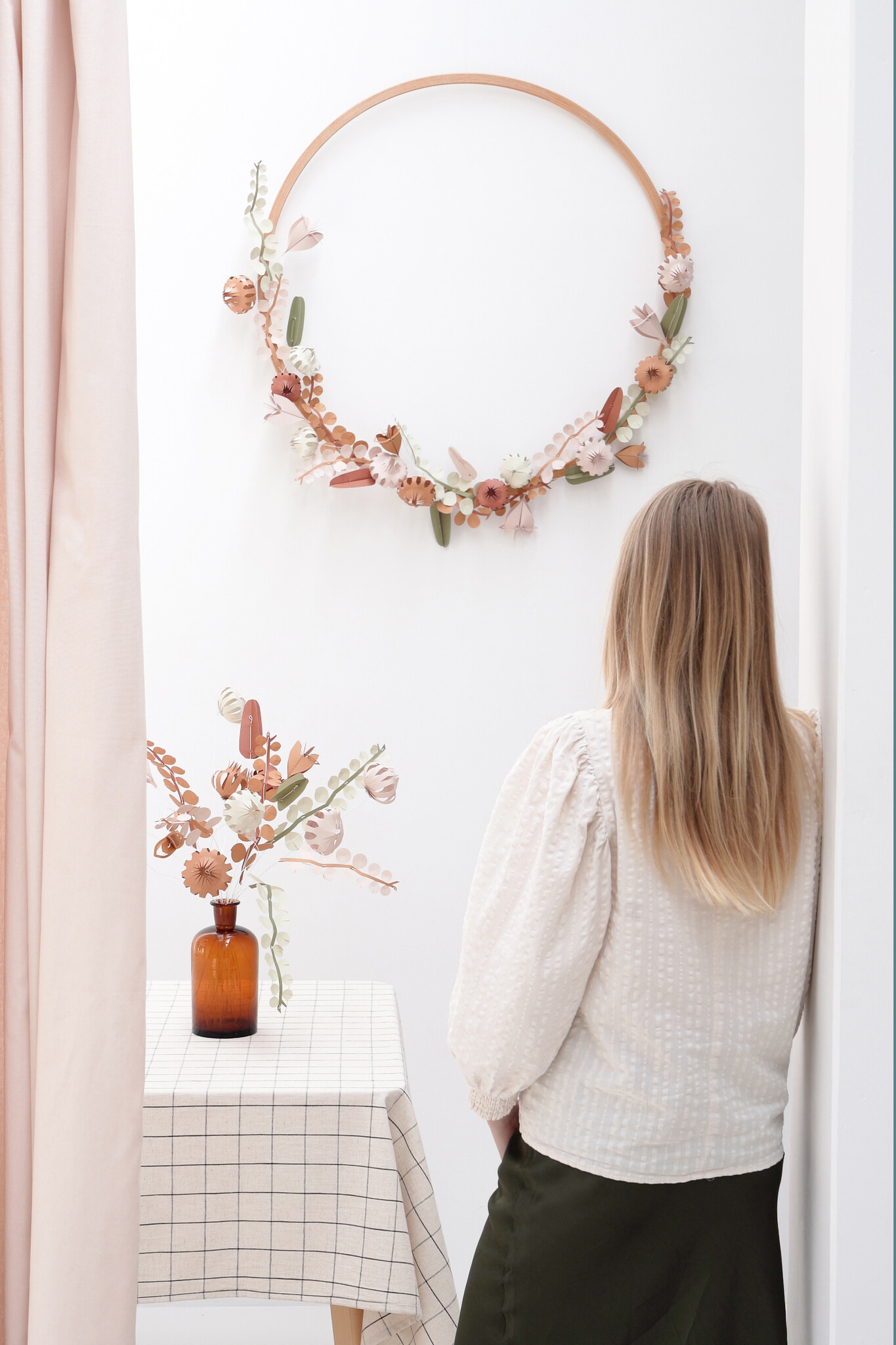 FIELD pastel large | 12 paper flowers in DIY bouquet kit