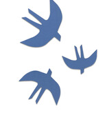 SVERM wall birds - bright (3 pcs)