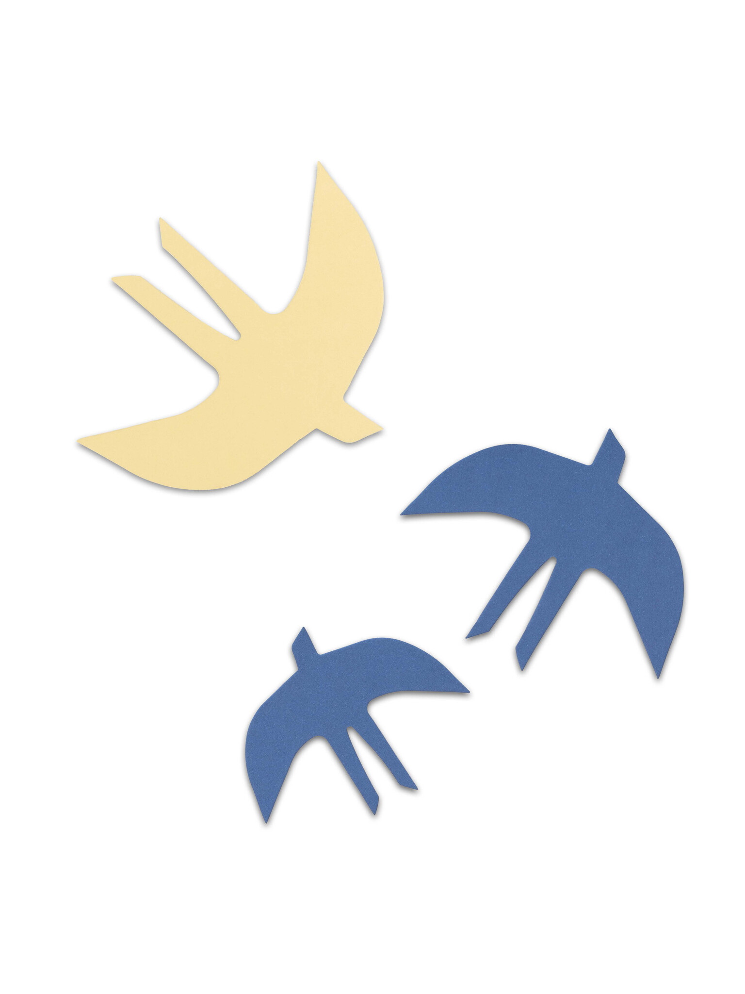 SVERM wall birds - bright (set of 3)