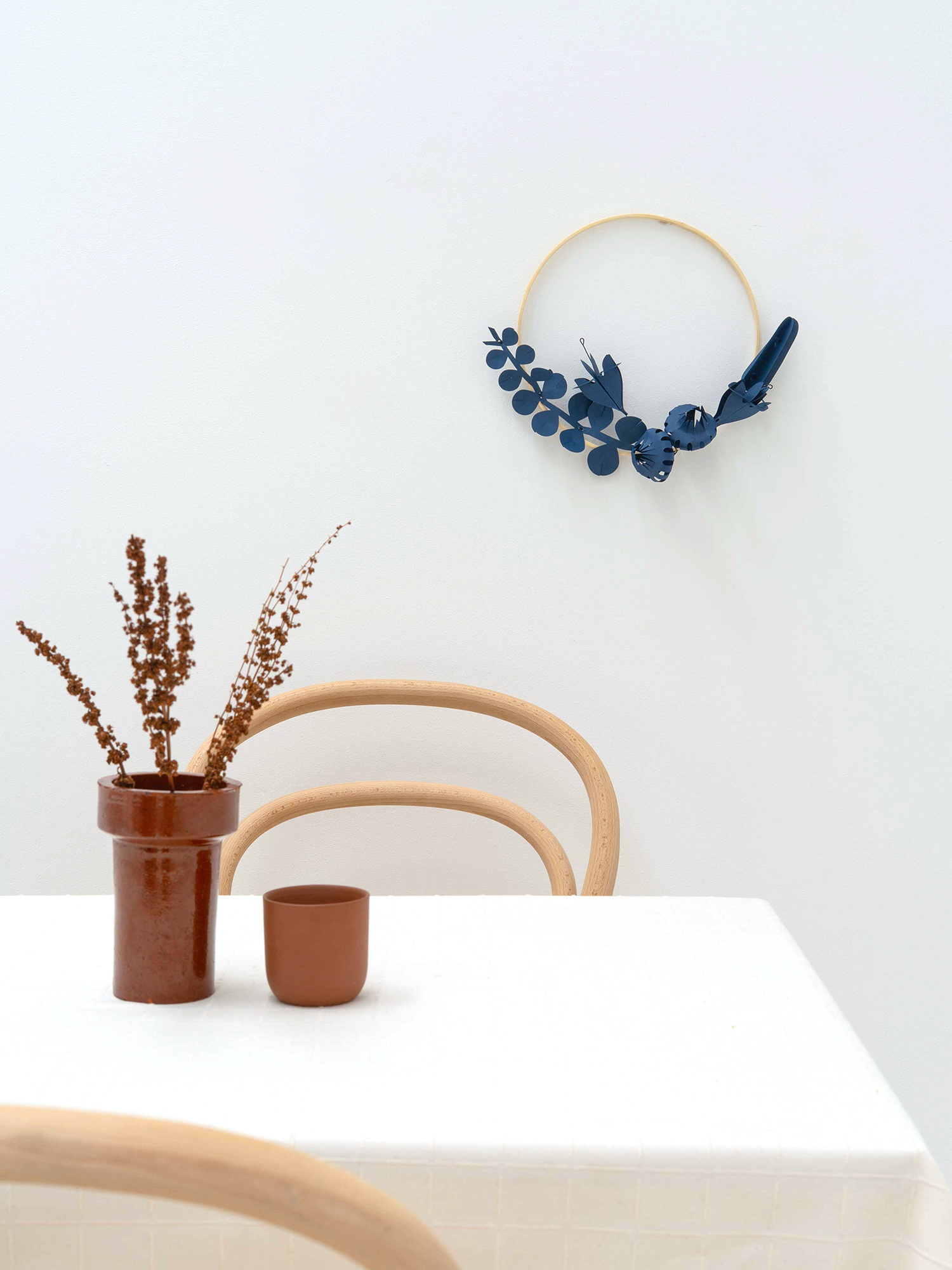 FIELD  flowers small - dusk blue