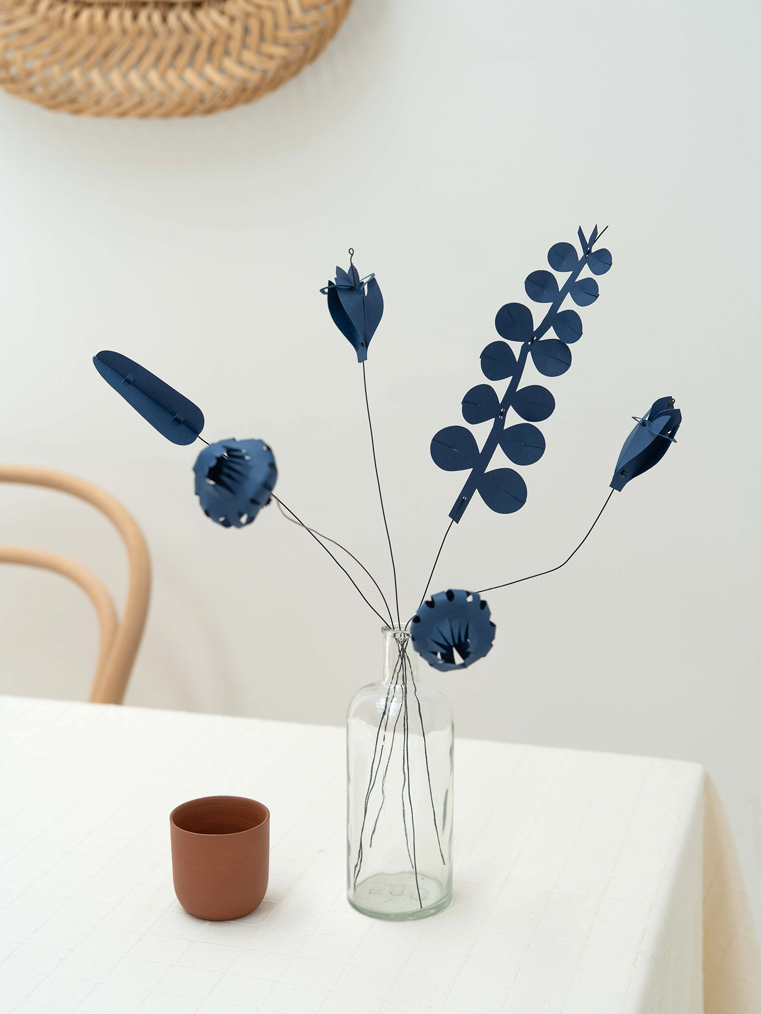 FIELD  flowers small - dusk blue