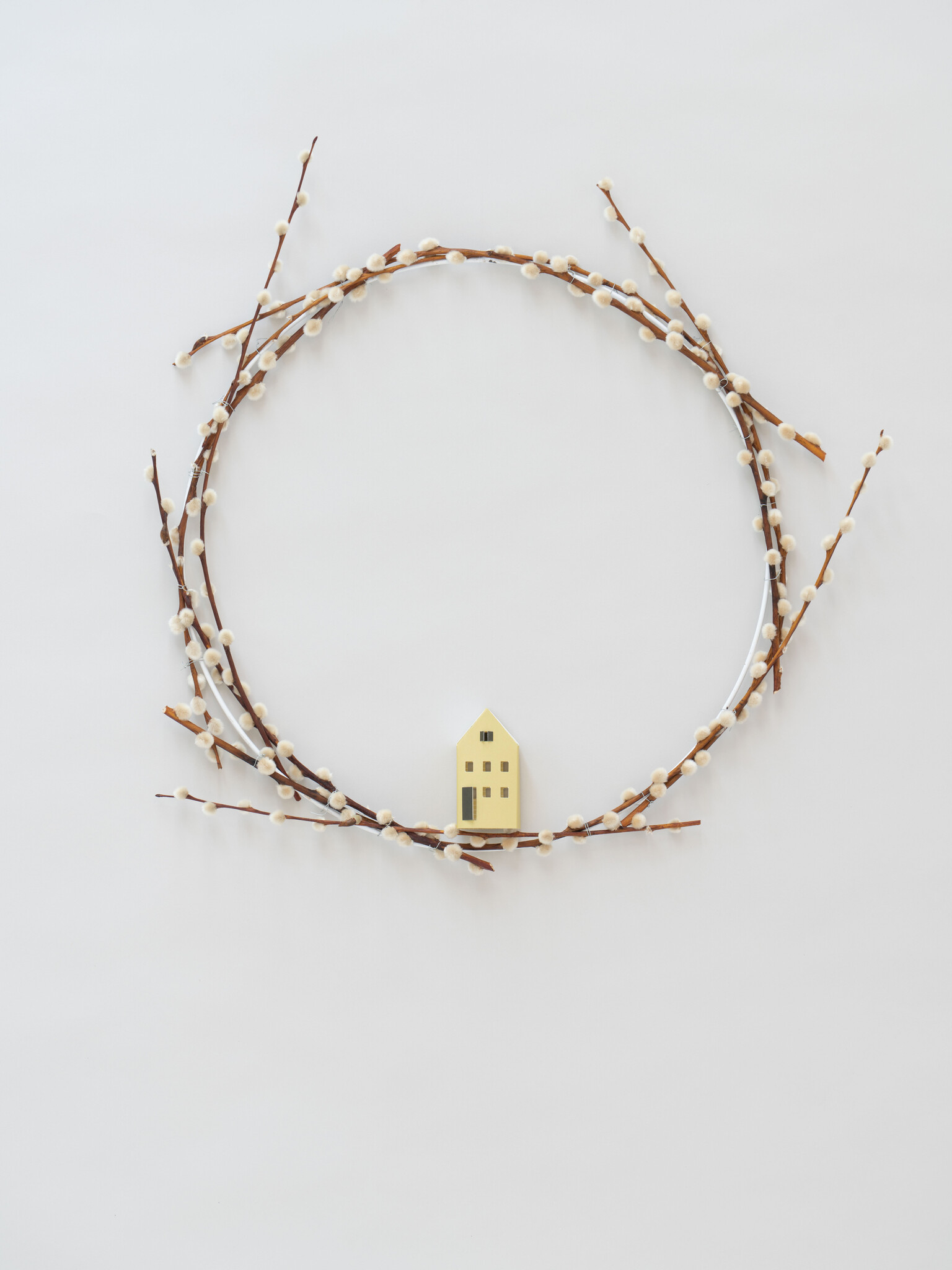 Jurianne Matter NOOK tiny houses  - natural: 5 papieren huisjes in DIY set