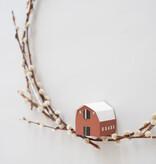 Jurianne Matter NOOK tiny houses  - natural: 5 papieren huisjes in DIY set