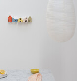 Jurianne Matter NOOK tiny houses  - bright:  5 papieren huisjes in vrolijke kleuren, DIY set
