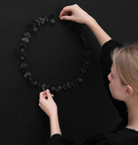 FOLK ornaments - black