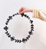 FOLK ornaments - black