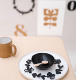 FOLK ornaments - black