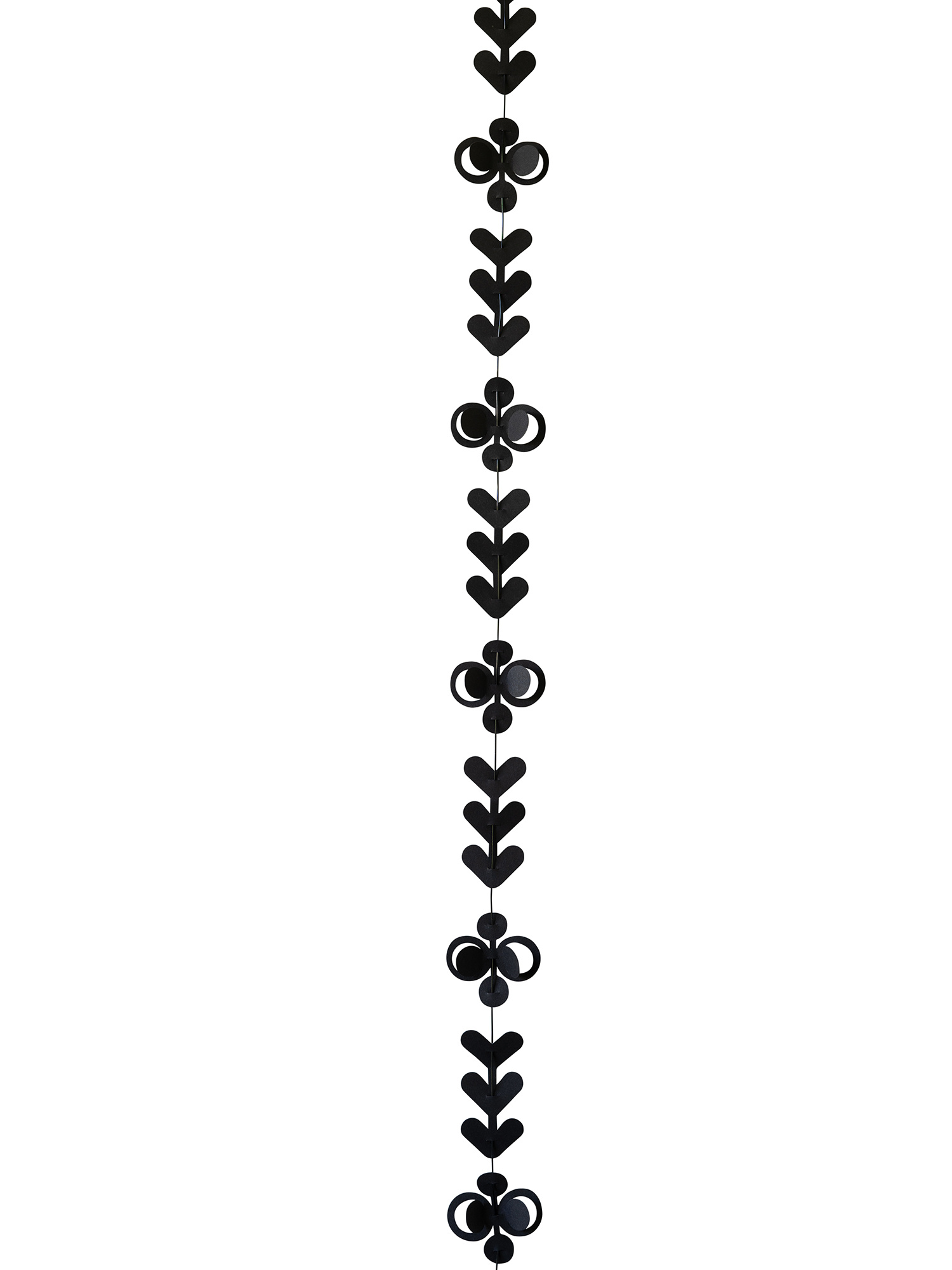 FOLK ornaments - black