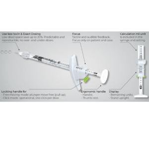 3Dose 3Dose Botox Spuit 1ml - 10st