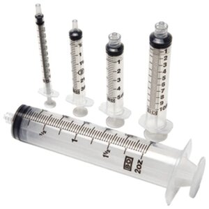 BD BD Plastipak 3-Delige Spuit met Luer-lock