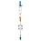 Dialex Biomedica Dialex Biomedica infuusleiding met luchtinlaat, STOPAR-filter, debietregelaar en purgeerfilter - totale lengte 170 cm