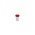 Urinepotjes steriel met rood schroefdeksel 60 ml - 10 st