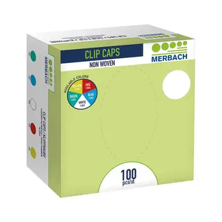 AllWear haarnetten Clipcap wit