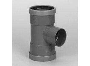 Pvc T-stuk90graden manchet / lijm