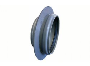 Pvc instortmof met stootrand