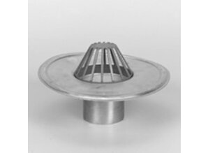 Aluminium kiezelbak onder