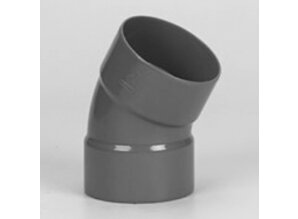 Pvc bocht 30graden mof / mof