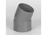 Pvc bocht 22graden mof / spie 125mm