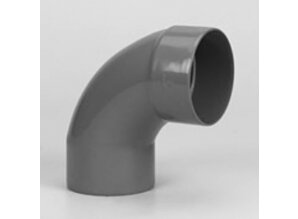 Pvc bocht 88graden mof / spie