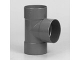 Pvc T-stuk 88graden mof / mof 90mm