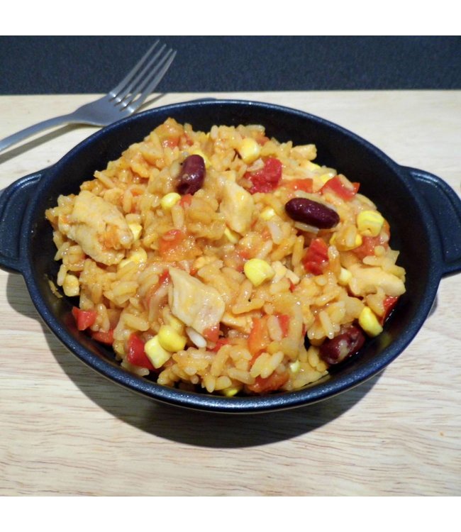 Summit to Eat Chicken Fajita with Rice