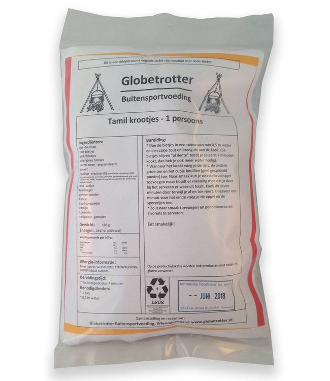 Globetrotter Tamil Krootjes