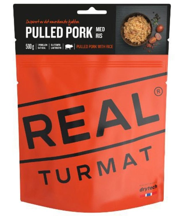 Real Turmat Pulled Pork with Rice