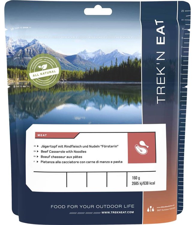 Trek 'n Eat Beef Casserole With Noodles