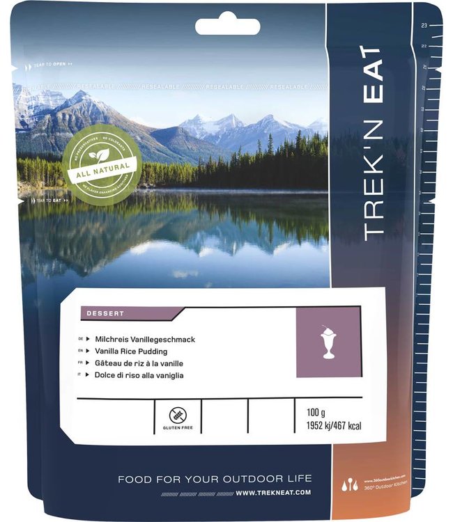 Trek 'n Eat Vanilla Rice Pudding