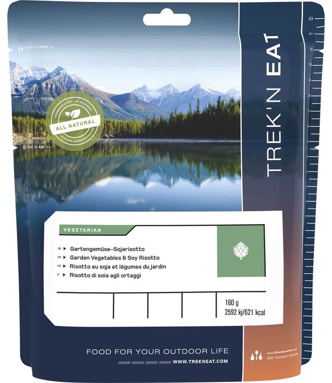 Trek 'n Eat Garden Vegetables & Soy Risotto