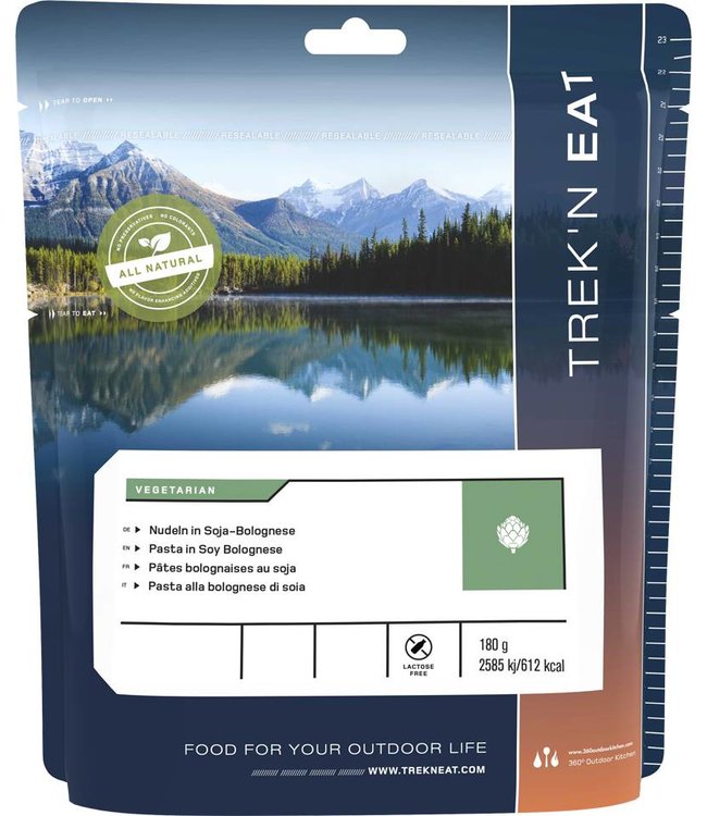 Trek 'n Eat Pasta with Vegetarian Bolognese