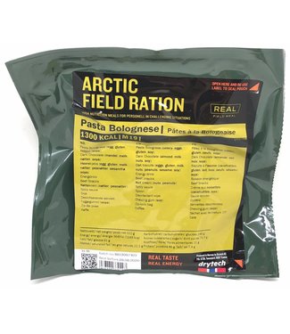 Real Field Meal Ration de campagne arctique Pâtes à la bolognaise