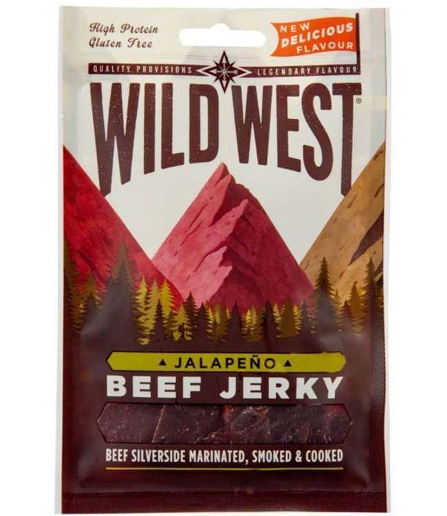 Wild West Beef Jerky Jalapeno